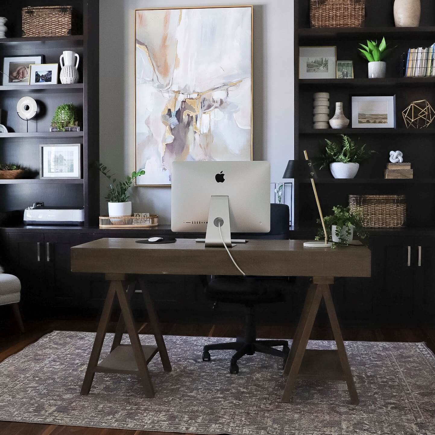 Design Guide: How I refreshed my office for the new year - Ashley Brett ...